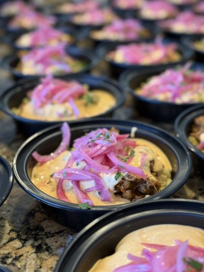 SMOKY BBQ PULLED PORK MAC & CHEESE